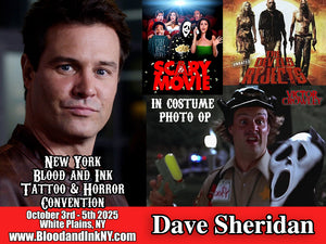 Dave Sheridan Guest at the New York Blood and Ink Tattoo and Horror Convention at the Westchester County Center in White Plains NY