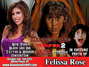 Felissa Rose Guest at the New York Blood and Ink Tattoo and Horror Convention at the Westchester County Center in White Plains NY