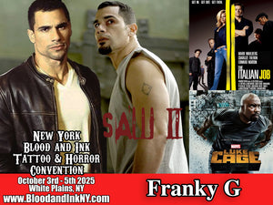 Franky G Guest at the New York Blood and Ink Tattoo and Horror Convention at the Westchester County Center in White Plains NY