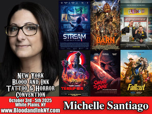 Michelle Santiago Guest at the New York Blood and Ink Tattoo and Horror Convention at the Westchester County Center in White Plains NY
