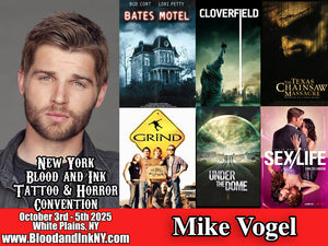 Mike Vogel Guest at the New York Blood and Ink Tattoo and Horror Convention at the Westchester County Center in White Plains NY