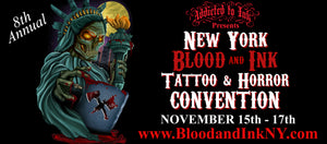 New York Blood and Ink Tattoo & Horror Convention Westchester County Center White Plains New York