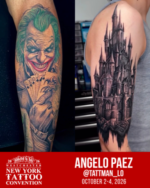 Angelo Paez Westchester New York Tattoo Convention Westchester County Center White Plains NY