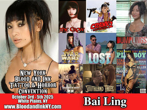 Bai Ling Guest at the New York Blood and Ink Tattoo and Horror Convention at the Westchester County Center in White Plains NY 