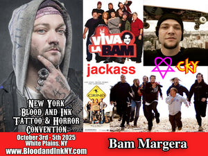 Bam Margera Guest at the New York Blood and Ink Tattoo and Horror Convention at the Westchester County Center in White Plains NY