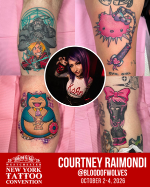 Courtney Raimondi Westchester New York Tattoo Convention Westchester County Center White Plains NY