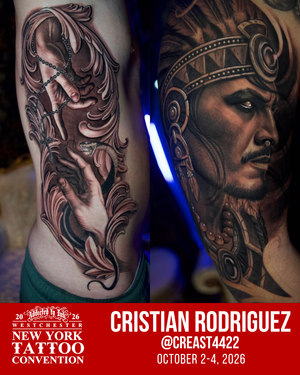 Cristian Rodriguez Westchester New York Tattoo Convention Westchester County Center White Plains NY