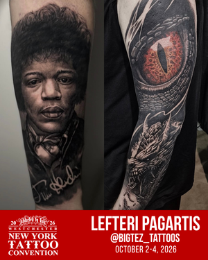 Lefteri Pagartis Westchester New York Tattoo Convention Westchester County Center White Plains NY