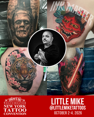 Little Mike Westchester New York Tattoo Convention Westchester County Center White Plains NY