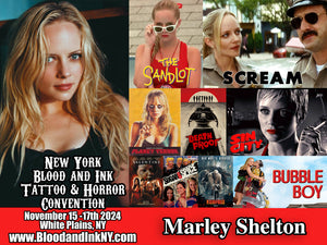 Marley Shelton Wendy Peffercorn The Sandlot, Scream, Planet Terror, Death Proof, Sin City, and more Guest at the Blood and Ink Tattoo & Horror Con at the westchester County Center in White Plains, NY