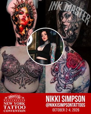 Nikki Simpson Westchester New York Tattoo Convention Westchester County Center White Plains NY