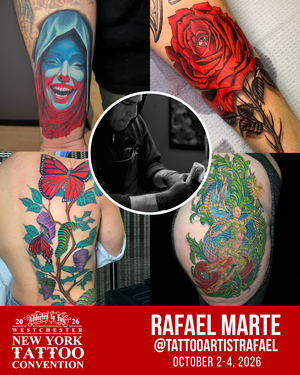 Rafael Marte Westchester New York Tattoo Convention Westchester County Center White Plains NY
