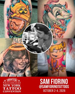 Sam Fiorino New York Tattoo Convention Westchester County Center White Plains NY