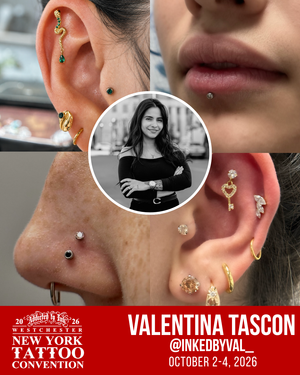 Valentina Tascon Body Piercer Westchester New York Tattoo Convention Westchester County Center White Plains NY