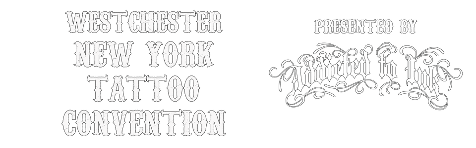Addicted To Ink Westchester New York Tattoo Convention Header Logo