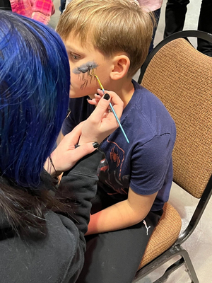 Kids zone at the Blood and Ink Tattoo  Horror Con at the Westchester County Center in White Plains New York